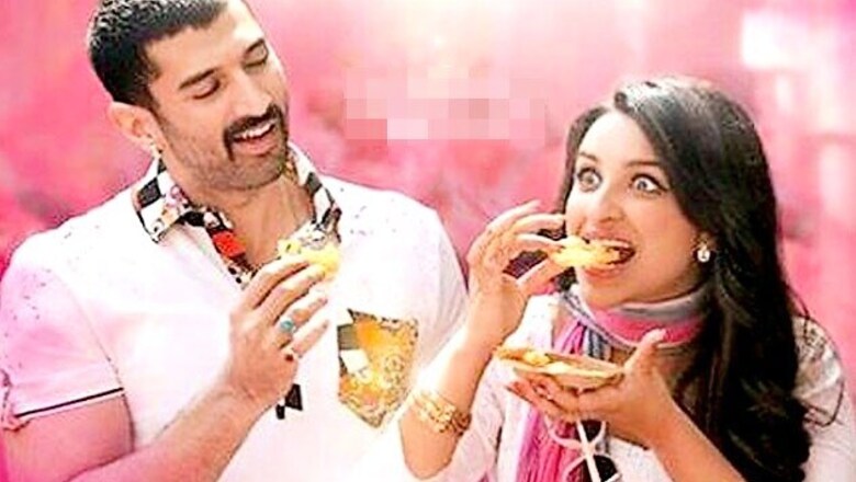 Aditya Roy Kapoor, Parineeti Chopra sing while promoting 'Daawat-e-Ishq'