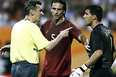 FIFA president cautions referees