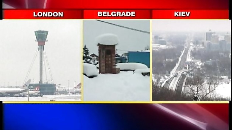 Intense cold waves in Europe, Romanian PM quits