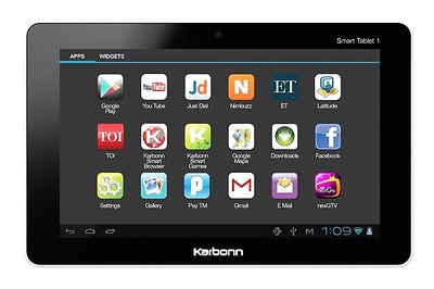 Karbonn unveils Smart Tab 1 tablet at Rs 6990