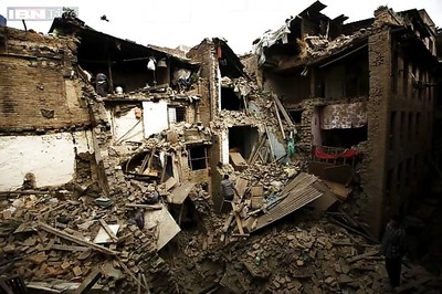 5-month-old baby rescued from debris after Nepal quake