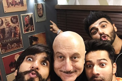 A Throwback Gold Featuring Anupam Kher, Ranveer Singh, Varun Dhawan And Arjun Kapoor