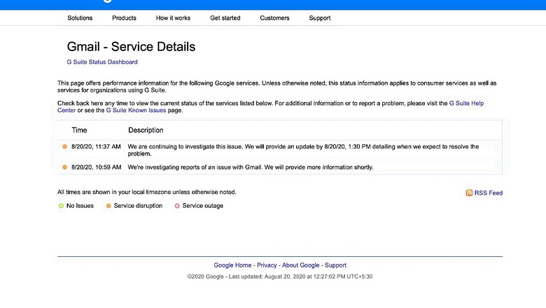 Google Apologises to Users After Restoring Gmail, Drive, Meet and Other Apps [UPDATED]