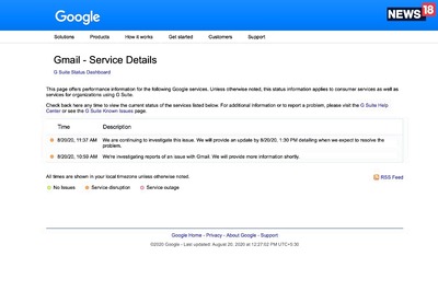 Google Apologises to Users After Restoring Gmail, Drive, Meet and Other Apps [UPDATED]