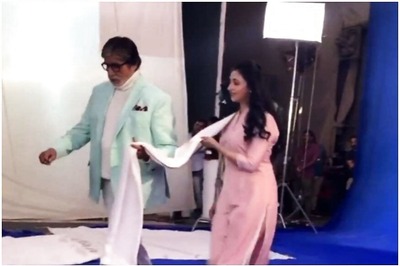 When Amitabh Bachchan Led Divyanka Tripathi By Her 'Dupatta'