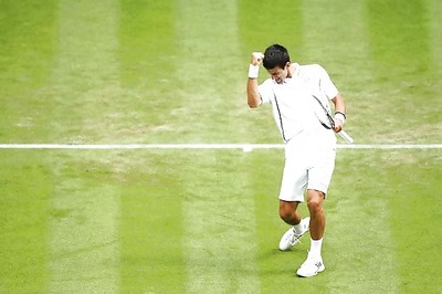Novak Djokovic eases into 2nd round at Wimbledon