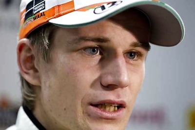 Hulkenberg gets a hang of new Force India car