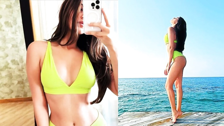 Tara Sutaria’s Vibrant Neon Bikini Makes the Maldives’ Sunset Hour Look Exhilarating