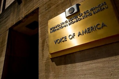 Suspended Officials Sue Agency That Runs Voice Of America