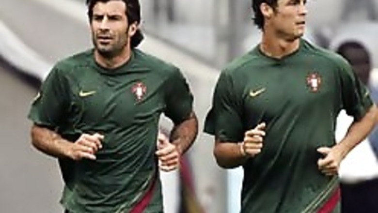 Figo, Ronaldo doubtful against France