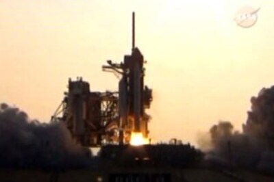 Space shuttle Endeavour headed home