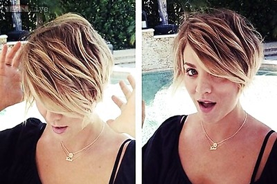 Snapshot: 'The Big Bang Theory' star Kaley Cuoco gets a dramatic pixie haircut