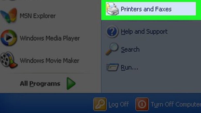 How to Add a Network Printer in Windows XP