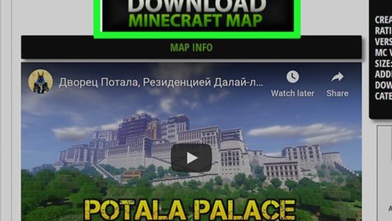 How to Play a Custom Minecraft Map