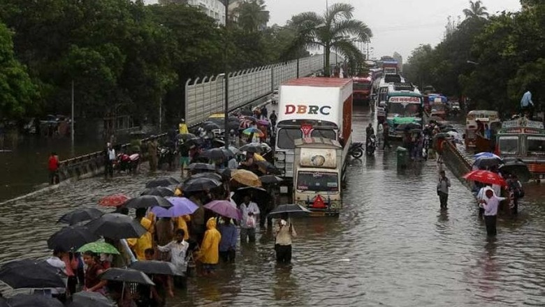 Rains Lash Mumbai, Adjoining Areas; Suburban Services Delayed