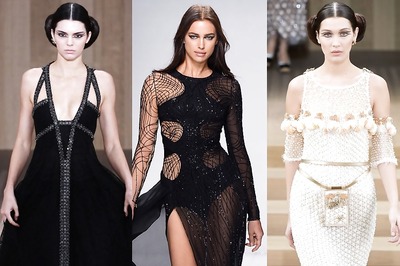 Beauty Trend Alert: Negative Space Makeup Gets A Catwalk Makeover