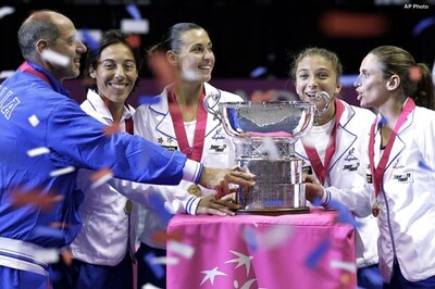 Italy beat US 3-1 to win Fed Cup