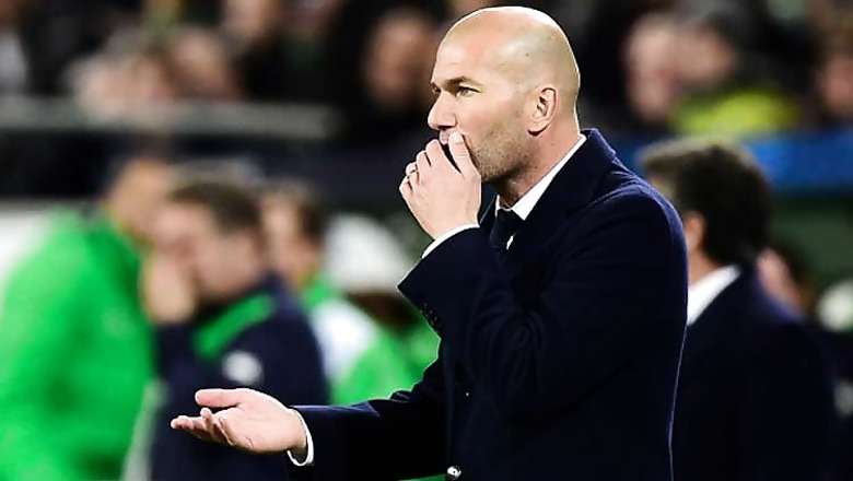 Zidane appeals for calm after Real Madrid's loss to Wolfsburg