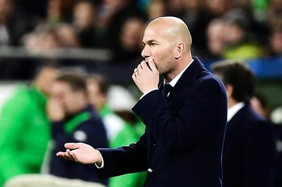 Zidane appeals for calm after Real Madrid's loss to Wolfsburg