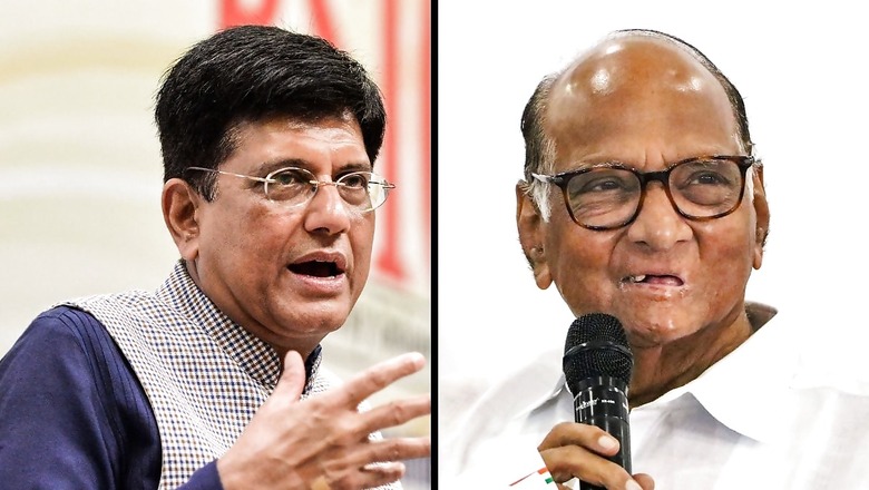 'Preposterous...Rotten Mindset': Piyush Goyal Slams Sharad Pawar Over Remark on Israel-Palestine Conflict