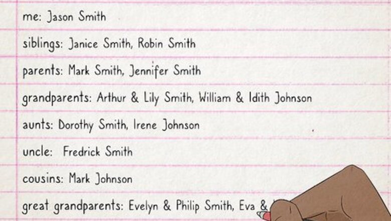 How to Create a Family Tree Diagram