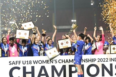 India U-18 Girls Clinch SAFF U-18 Women’s Championship 2022 Title