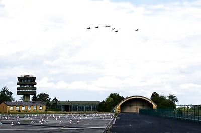 Israeli, German military jets overfly Dachau in tribute