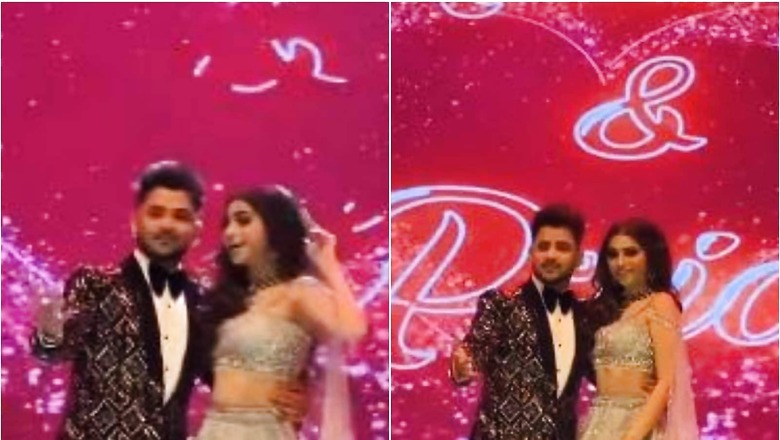 Millind Gaba and Pria Beniwal Engagement: Lovebirds Groove To Ed Sheeran's 'Perfect' - Watch Viral Video