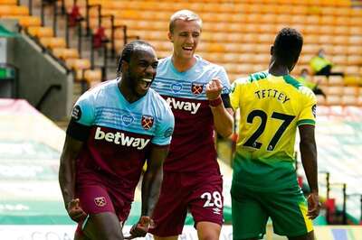 Michail Antonio Scores Four as Norwich Get Relegated for a Record Fifth Time