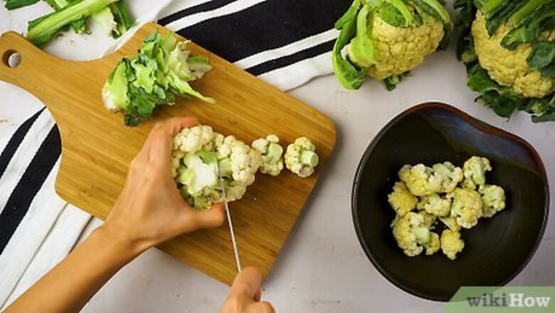 How to Blanch Cauliflower
