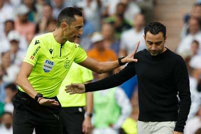 'There Are Things We Don't Control': Barcelona Coach Xavi on Real Madrid Getting Favorable Calls From Referees