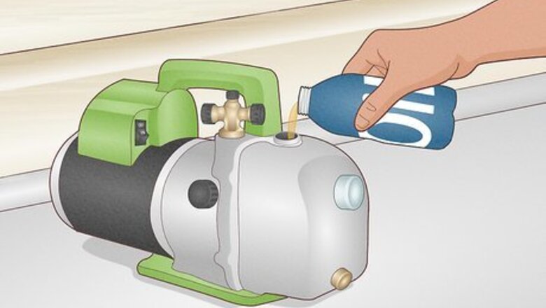 How to Use a Vacuum Pump