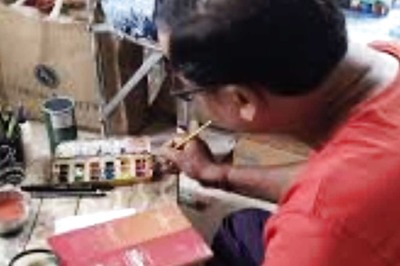 Artist Celebrates Satabdi Roy's Lok Sabha Elections Victory With Miniature Portrait On Seed