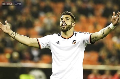 Valencia buy striker Alvaro Negredo from Manchester City