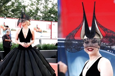 Lady Gaga Exudes Dark Romance On The Venice Film Festival Red Carpet