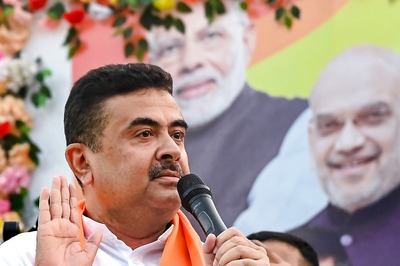 Bengal Oppn Leader Suvendu Adhikari Leads 'Victims' Of Post-poll Violence To Governor's House