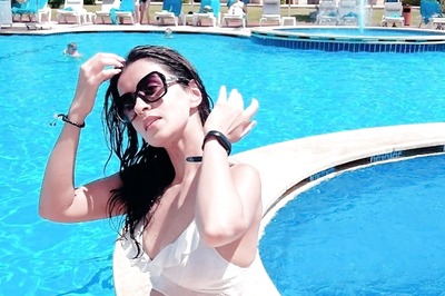 Former Actress Anshu Ambani Looks Hotter Than Ever In White Bikini