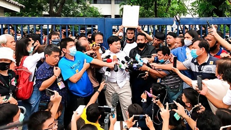 Thai student leader freed on bail, vows to keep up protest
