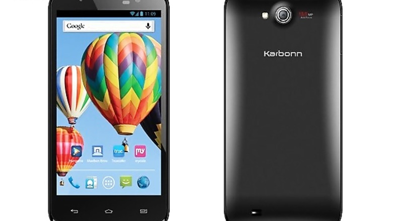 Karbonn Titanium S7 with 5-inch display up for pre-order at Rs 14,999