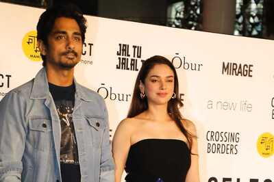 Aditi Rao Hydari and Siddharth Hold Hands, Make FIRST Joint Appearance After Engagement | Watch