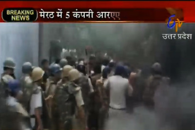 Meerut tense as communal clashes leave 50 injured including a policeman and 2 mediapersons