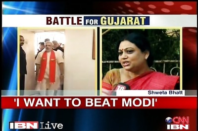 Modi vs Shweta Bhatt a lopsided battle in Guj CM's favour