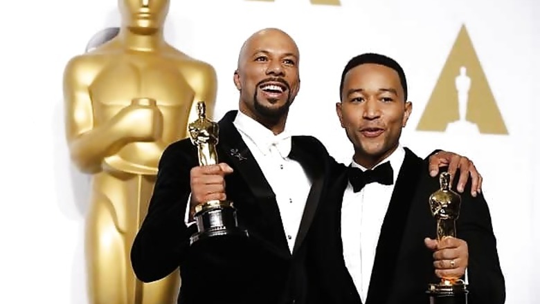 Oscar winner John Legend on talks on race, Common, Sam Smith, 'Blurred Lines'