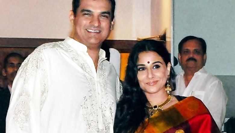 Photo: Vidya Balan, Siddharth's 'Sangeet' ceremony