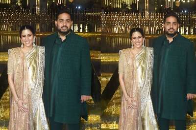 Nita Mukesh Ambani Cultural Centre: Akash And Shloka Ambani Shine Bright In Indian Ensembles At The Opening Of NMACC
