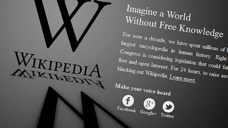 A day without Wikipedia, not quite a day
