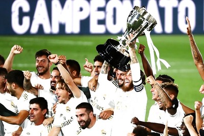 Real Madrid Claim La Liga 2019-20 Title as Karim Benzema Brace Helps Los Blancos Beat Villarreal