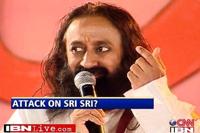 Land grab twist to Art of Living extortion calls