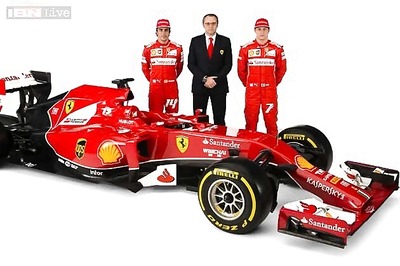 Ferrari unveil new car for 2014 F1 season - the F14 T