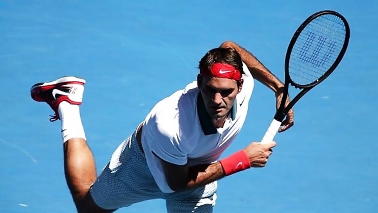 Federer plays it cool in first round win at Australian Open